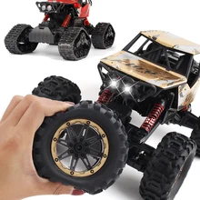 Широкую ногу восхождение автомобиля 4x4 вождения автомобиля игрушки с дистанционным управлением рок-кроулер гоночный автомобиль для автомобиля Bigfoot машины снегоход Car 4WD внедорожных транспортных средств