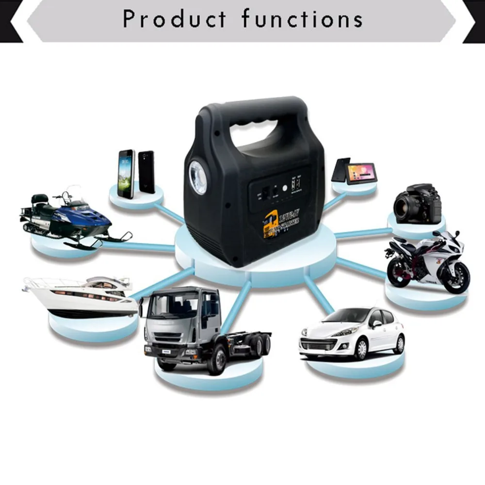 

hot Professional Car Jump Starter 30000mAh Multifunction Mini Portable Size Emergency Battery Charger Booster Power Bank