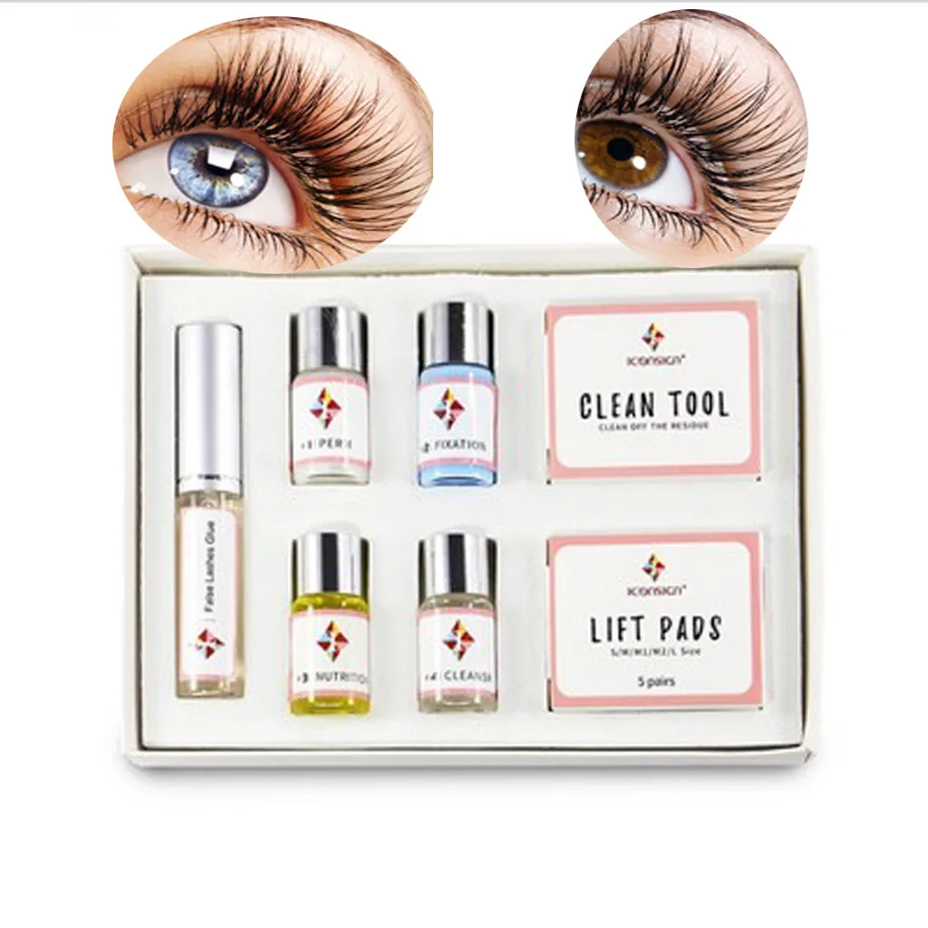 7PC Professional  Lash lift Set Wave Eyelash Perm Glue Lift Pad Lash Perming Kit  Growth Eyelash Lifting Kit  Enhancer