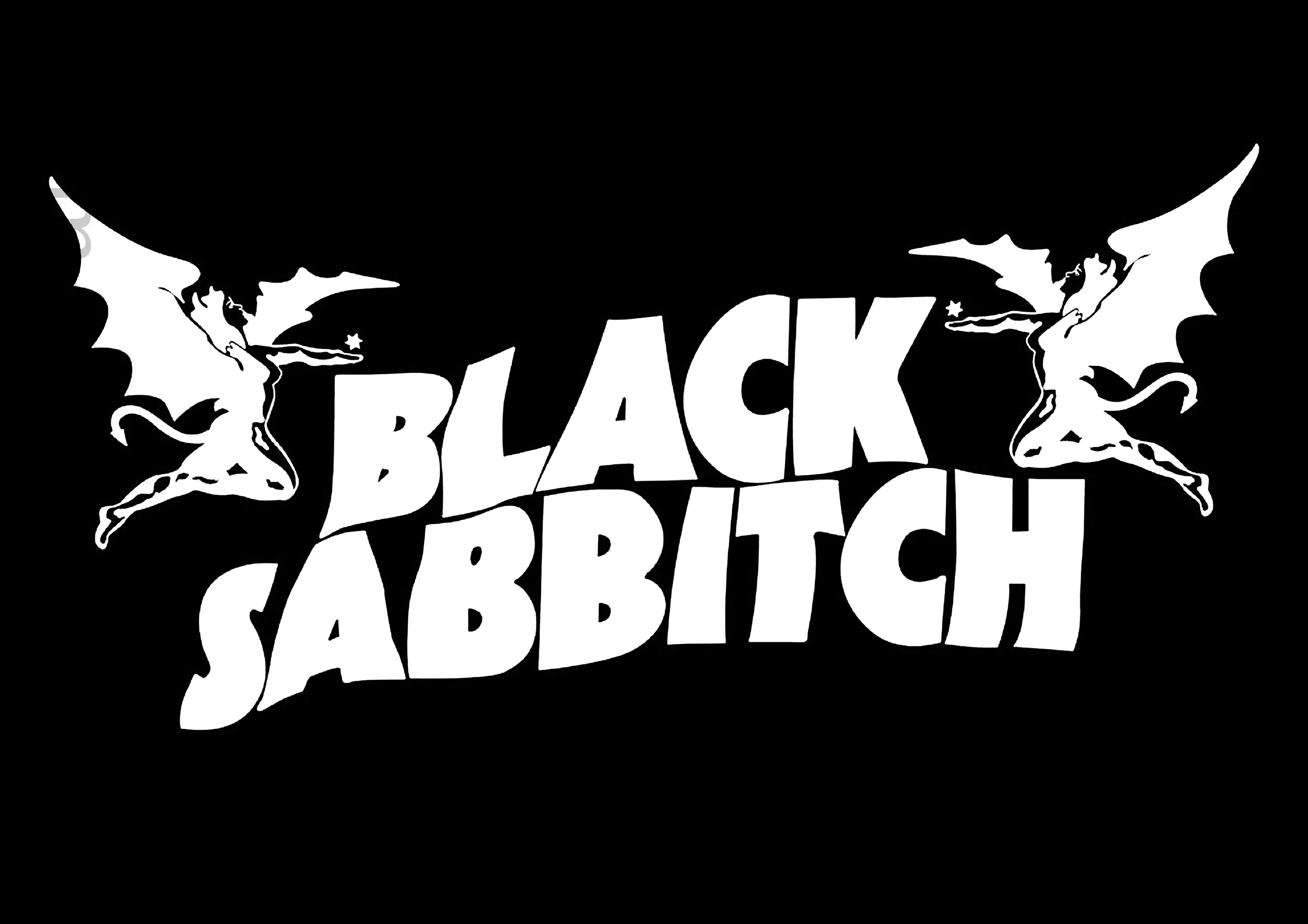 Black Sabbath плакат музыка наклейки на стену Высокое разрешение белая бумага с покрытием украшение дома искусство дома