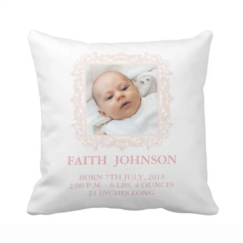 personalized baby cushions