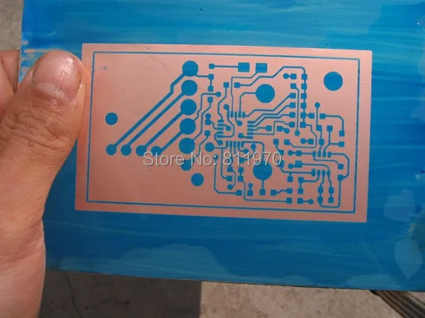 1 шт 100 г фоторезистка анти-травление синие чернила краски для DIY PCB сухая пленка Замена