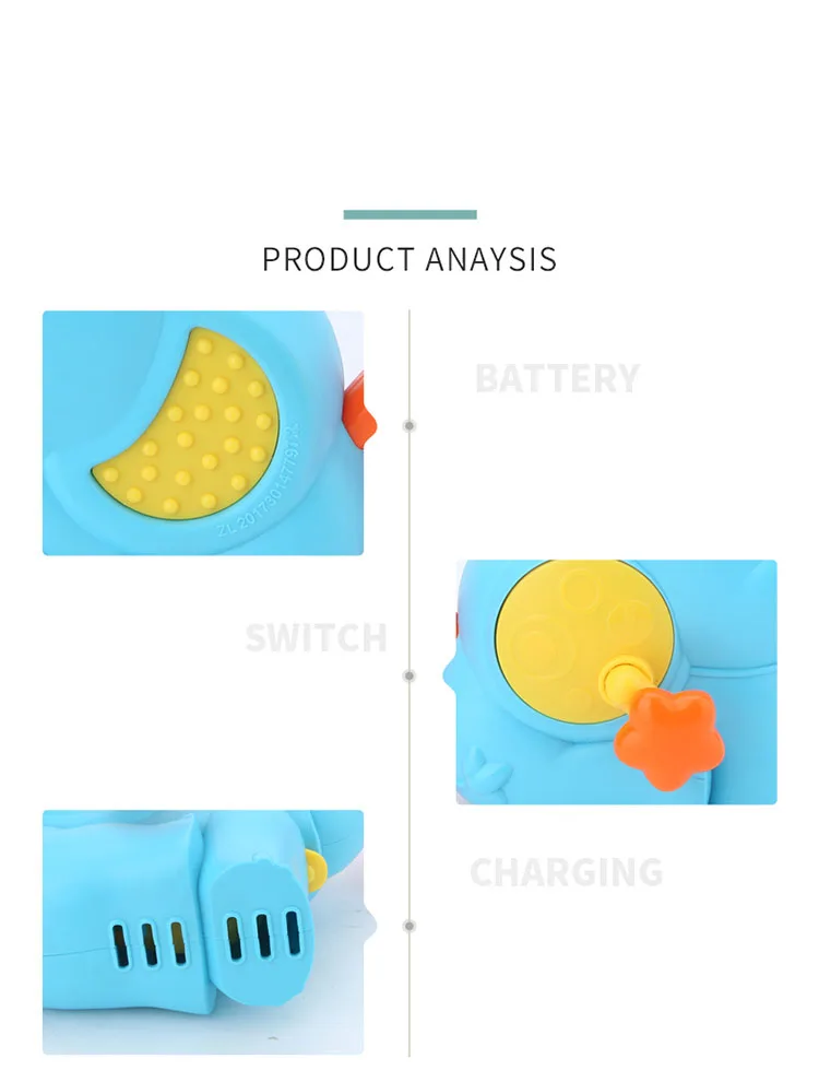 Beines, милая детская игрушка для купания, для воды, слон, душ, для родителей и детей, Интерактивная ванна для воды, для ванной, игрушка для игр, подарок для ребенка