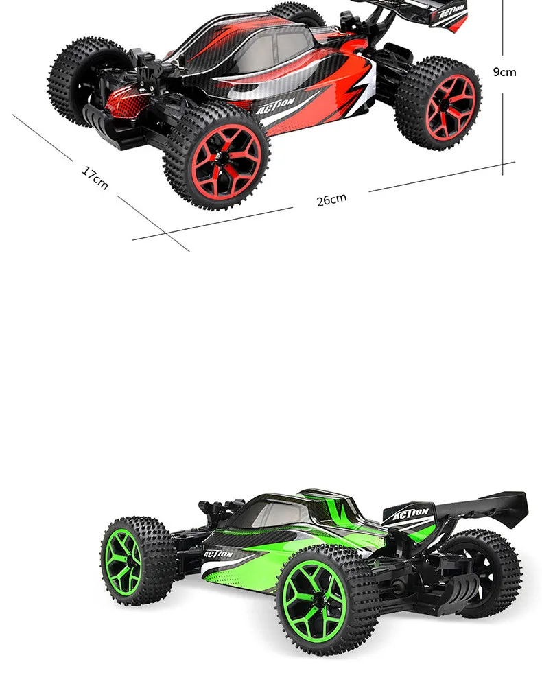 RC автомобили рок внедорожный автомобиль 2,4 ГГц 4WD высокая скорость 1:18 дистанционное управление гоночные автомобили быстрая гонка Багги против WL игрушки A959 RC автомобиль