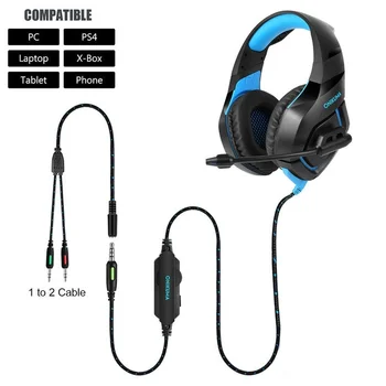 

Gamer Headset Camouflage Design Stereo Music Gaming Headset With Mic Headphone for PS4 for Computer for Laptop