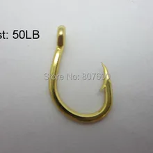 Крючок для морской рыбалки с соленой водой ДЛЯ ДЖИГА Размер 1/0 прочность 50 фунтов 16 шт./лот