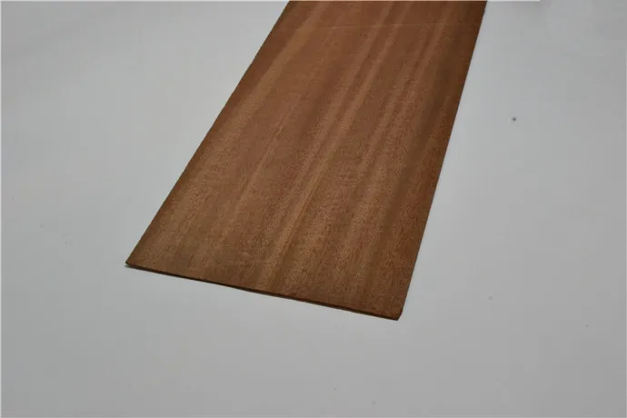 Pack of 20 Sapele Wood strips 0.5x5x500mm for Wooden ship fittings 