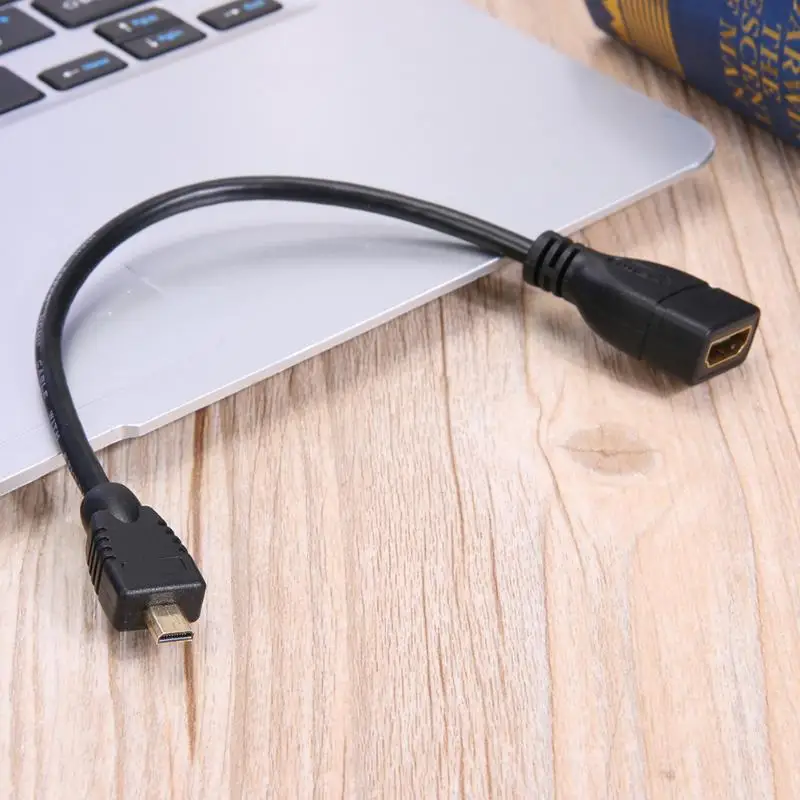 Кабель переходник V1.4 штырь гнездо 1080p 17 см 1 шт.|hdmi to micro|hdmi micro hdmifemale hdmi |