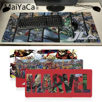

MaiYaCa The Marvel Comic Customized laptop Gaming mouse pad BIG SIZE Rubber Game Mouse Pad for Dota2 Game Player