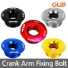 GUB M20 G-20 Bottom Bracket Chainwheel BB Cranks Cover Cups Arm Bolt CNC AL-6061 MTB Crankset Fixing Bolt Screw CNC for SHIMANO ► Photo 3/6