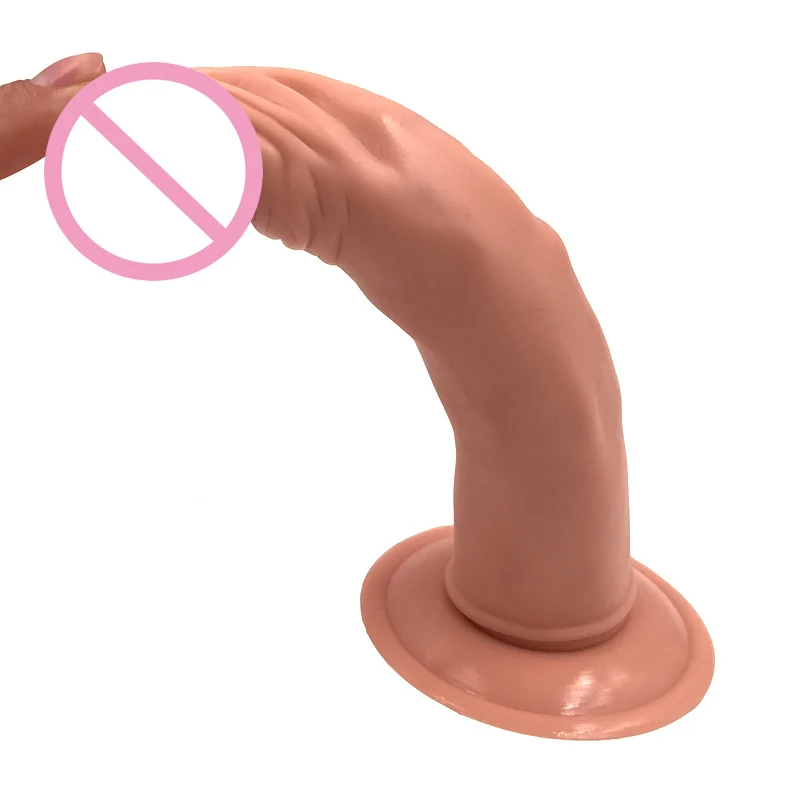 2017 Realistic penis cyber skin mini font b dildo b font 200 40mm with suction cup