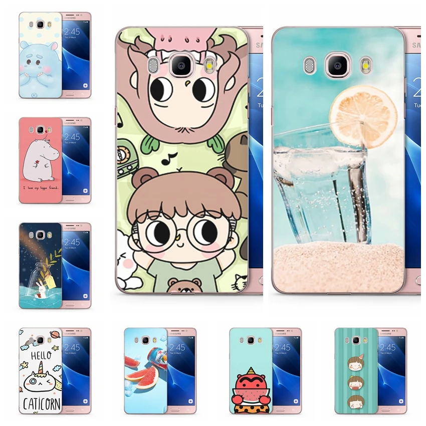 For Samsung Galaxy A5 2016 2015 2017 prime J1 J2 J3 J5 J7 G530H S8/plus Note 8 TPU Silicon Cute Cartoon child Cover Case K029 |