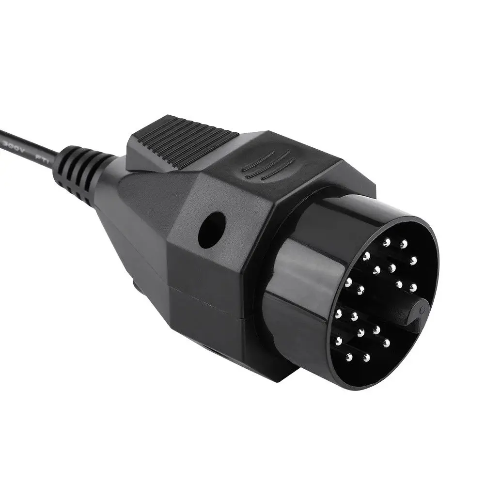 Новейший 1 шт. 20 Pin до 16 Pin OBD2 разъем адаптера сканер кабель Высокое качество диагностические инструменты для BMW E36 E38 E39 E46