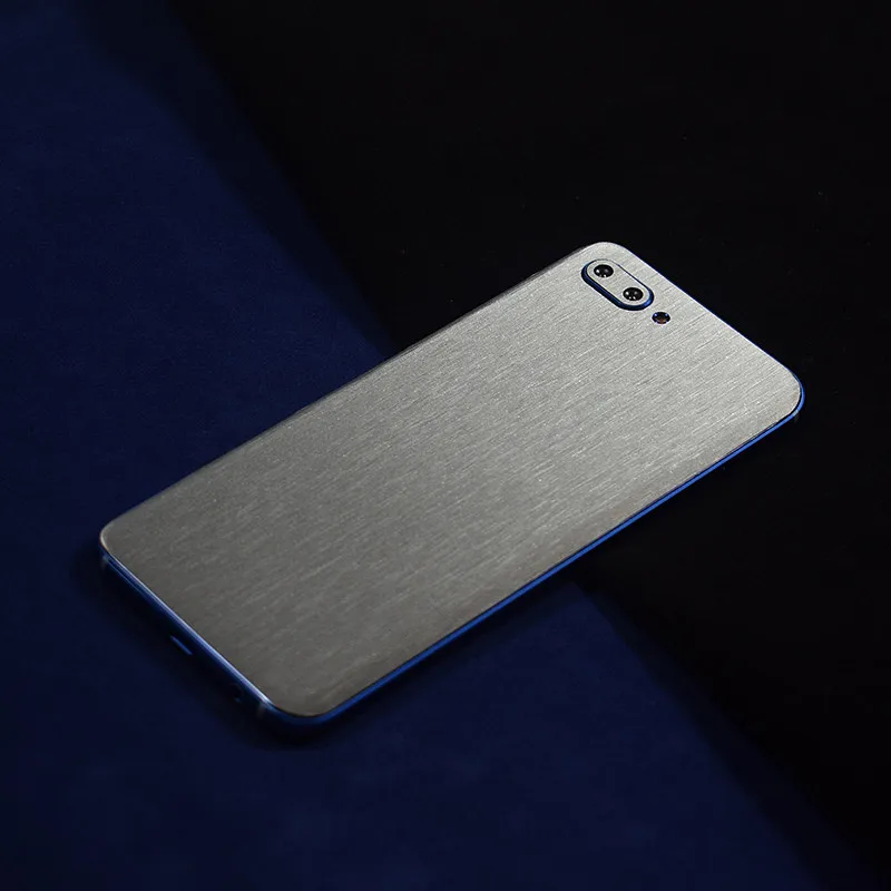 NEW Kawat Menggambar membran Kulit Bungkus Film Pelindung Ponsel Kulit kembali pasta Stiker Pelindung Untuk Huawei Honor 10