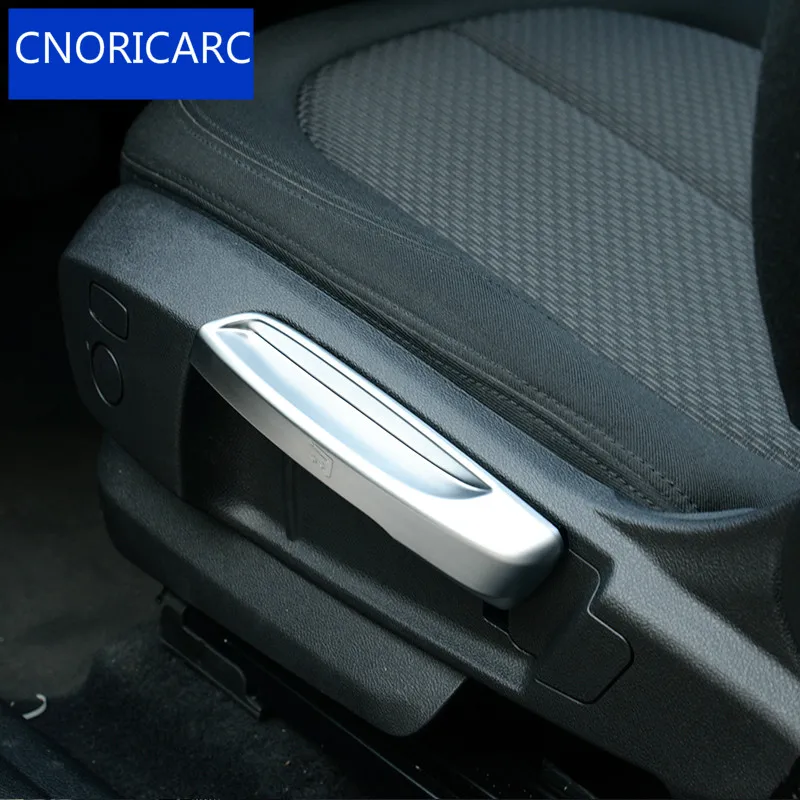 CNORICARC 2 шт. Хромированные вставки для регулировки спинки сиденья ABS BMW серии Active