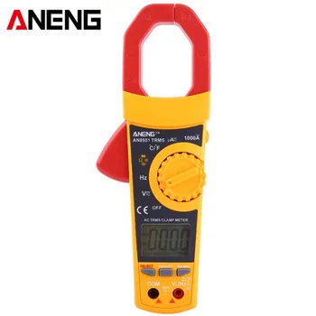 

ANENG AN8801 LCD Digital Clamp Meter Multimeter With Temperature Measurement AC/DC Voltage Tester Current Resistance Multi Test