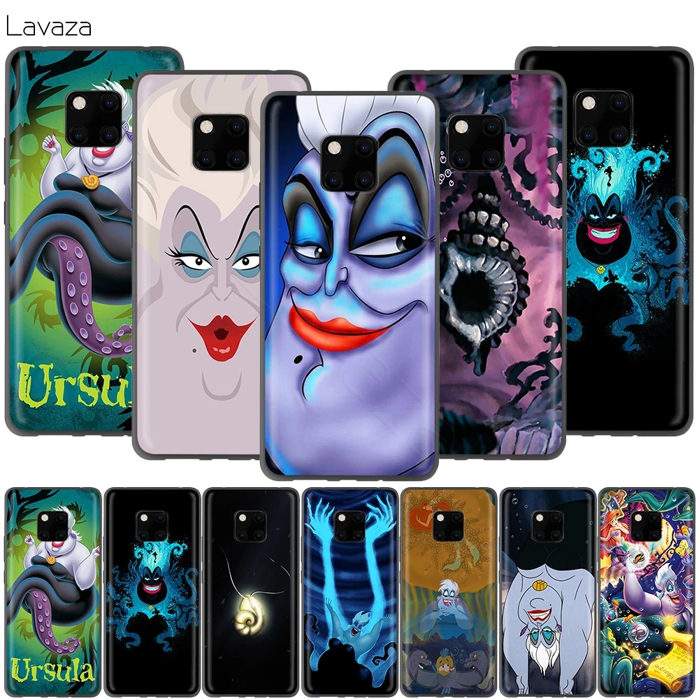 Чехол Lavaza Урсула маленькая Русалочка для Huawei P30 P20 P10 P9 P8 Mate 20 10 Pro Lite P Smart 2017|Бамперы|