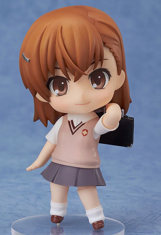 Аниме Nendoroid 345 электро мастер Toaru Kagaku no Railgun Misaka фигура Микото модель игрушки Рождество подарки на день рождения