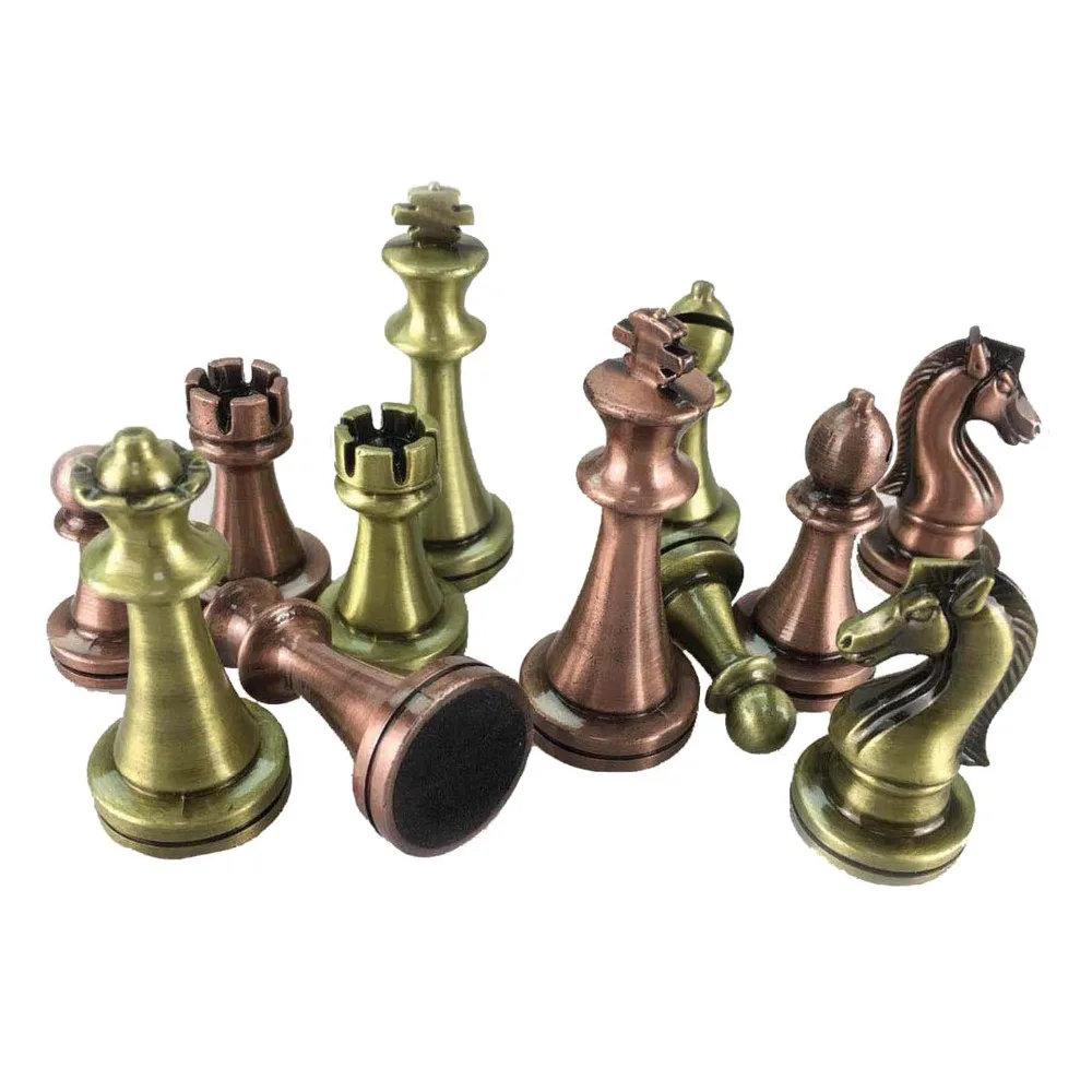 Керзит Гальваническая технология шахматная фигура s высокий класс король высота 67 мм Набор для игры в шахматы бронзовая шахматная фигура BSTFAMLY IA3