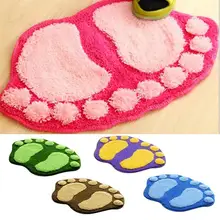 След Ванная комната ковриком абсорбент прекрасный мультфильм ванный коврик дверной коврик для дома Ванная комната