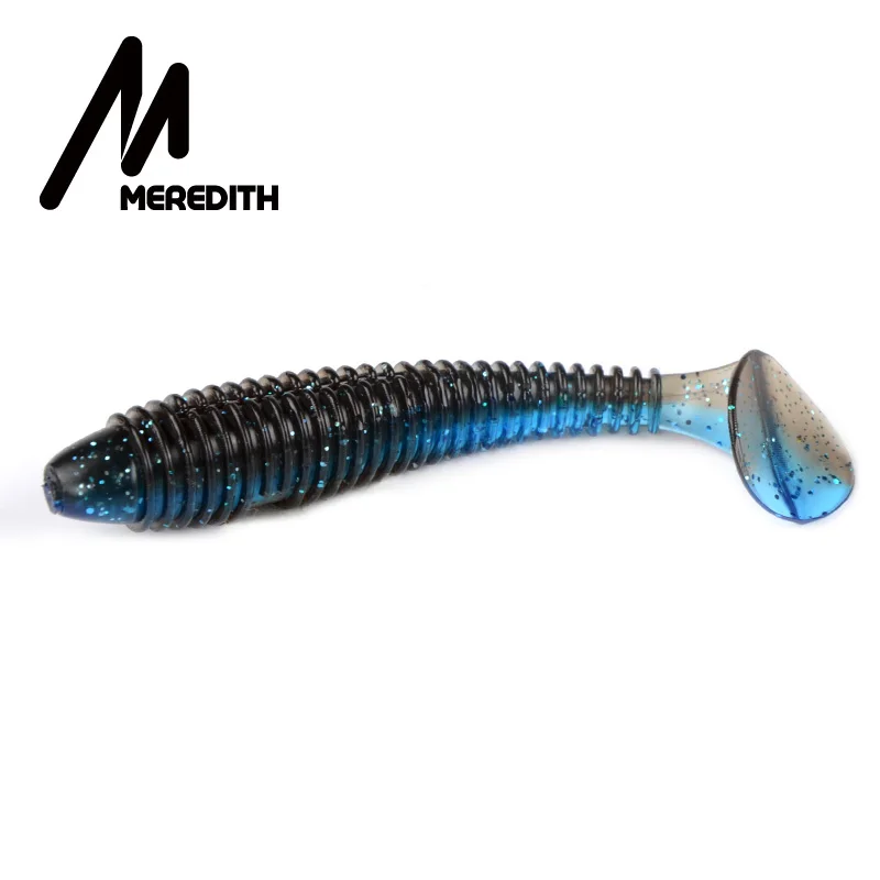 Рыболовная приманка MEREDITH, вращающаяся, ударная, FAT Swimbait, 6,8 дюйма, 180 мм/33,6 г, 1 шт., приманка, мягкие приманки для рыбалки, Мягкая приманка, приманка для окуня - Цвет: E