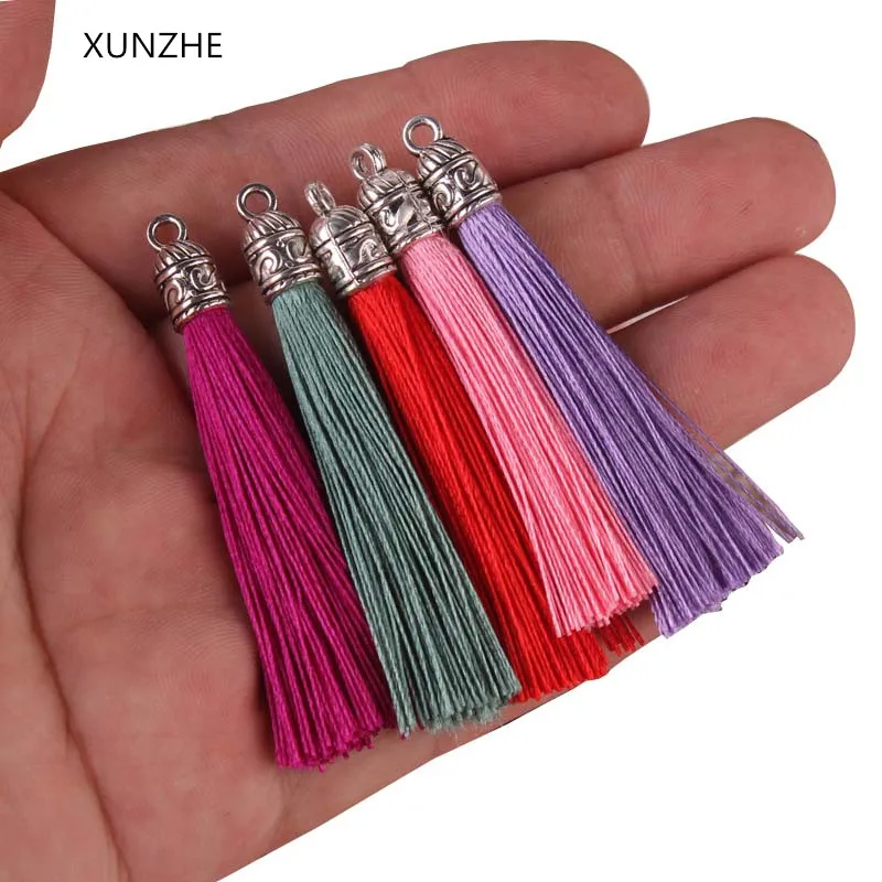 XUNZHE 10 шт. мини металлическая крышка кисточка ювелирные изделия занавески одежда