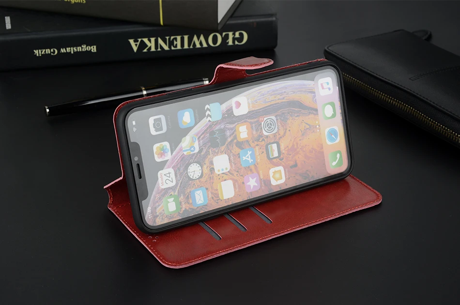 Роскошный кожаный чехол-книжка в стиле ретро для Apple iphone XS Max X XR 8 7 чехол для телефона Touch 6 6S 5 5S SE 5C 4 4S