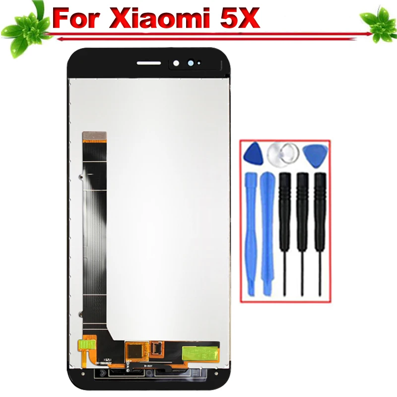 

LCD for Xiaomi Mi A1 Display Touch Screen Digitizer Assembly Replacement A Quality for Xiaomi Mi 5X LCD Display Black