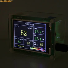 2," Автомобильный PM2.5 детектор тестер метр монитор качества воздуха домашний газовый термометр