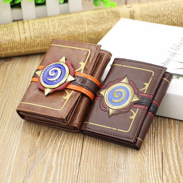 MSMO Embossed Leather Hearthstone Heroes of Warcraft Card Wallet Package New Gift 4