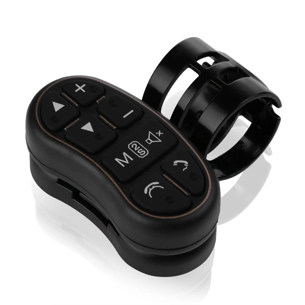 

Onever Car Universal Steering Button Wheel Control Key Wireless Remote Control Applicable To Any Brand Car Navigation DVD System