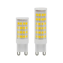 Bombillas LED G9 CA 220V, foco de 360 grados, SMD 2835, reemplazo de luz 30W 40W 50W, lámpara halógena para candelabro