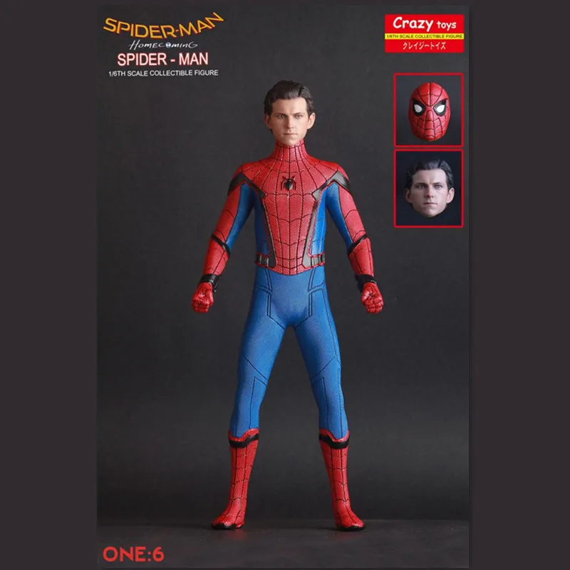 tom holland spiderman figure