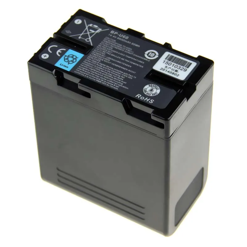 Аккумулятор для камеры реальная емкость BP U60 аккумуляторная батарея Sony PMW 100 200 EX1