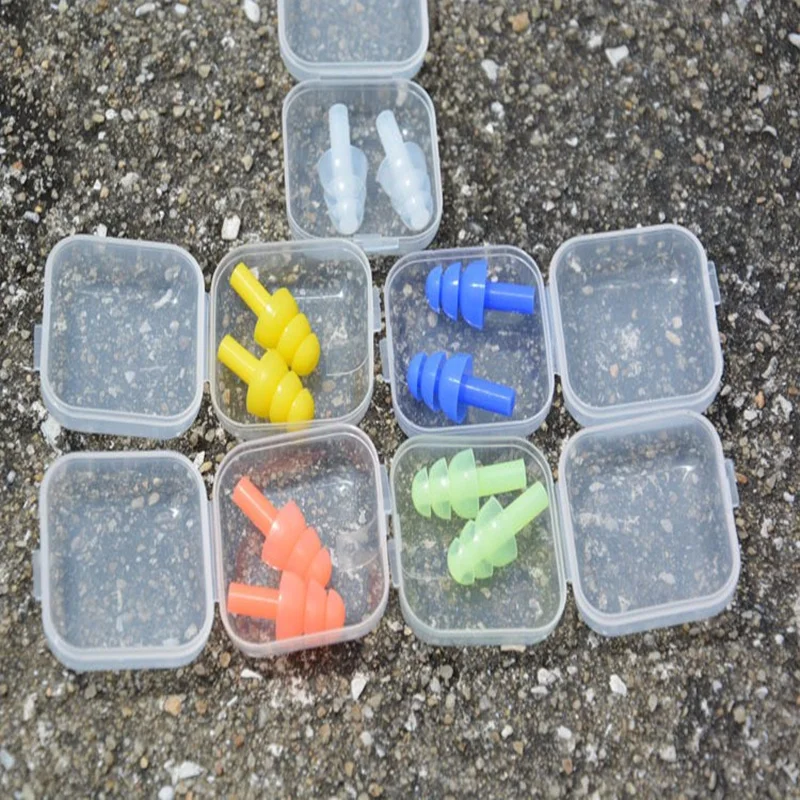 SBART Children Swimming Ear Plugs Waterproof Soft Silicone Kids Boy Girls Swimming Bathing Ear Plugs Water Sports Accessories