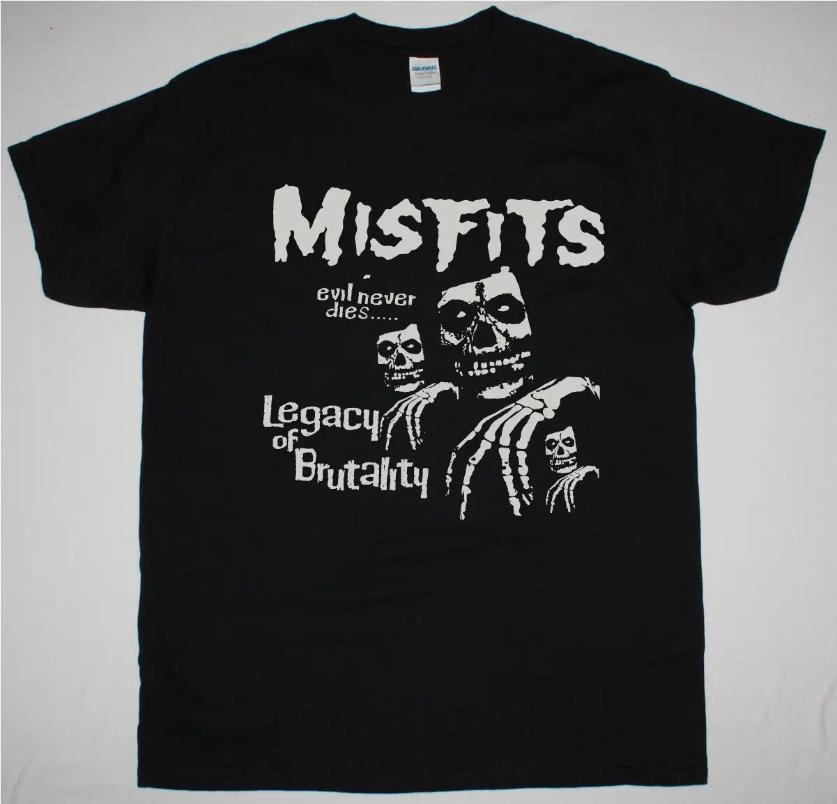 Misfits наследие брутальности черная футболка ужас панк Самайн Данциге S-XXL | Мужская