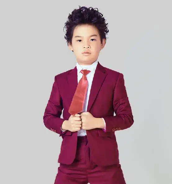 Детский смокинг(пиджак+ брюки+ жилет+ галстук) на заказ, Casamento, вечерний смокинг, костюм Одежда для мальчиков
