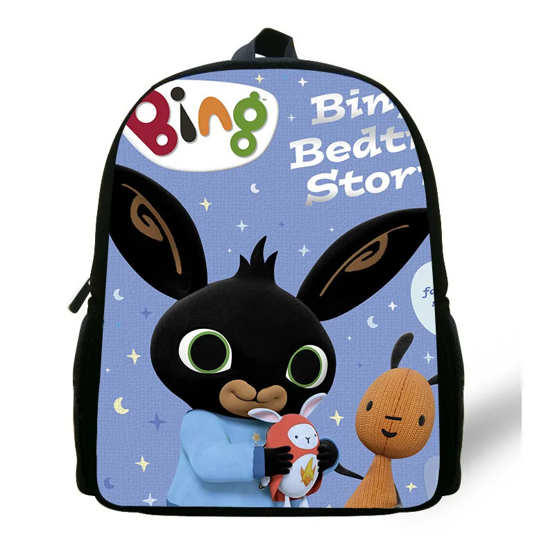 

Bing Bunny Anime Painting Small Backpack Children School Bags Kindergarten Backpack Baby Girls Mini Toddler Bags Kids Book Bag