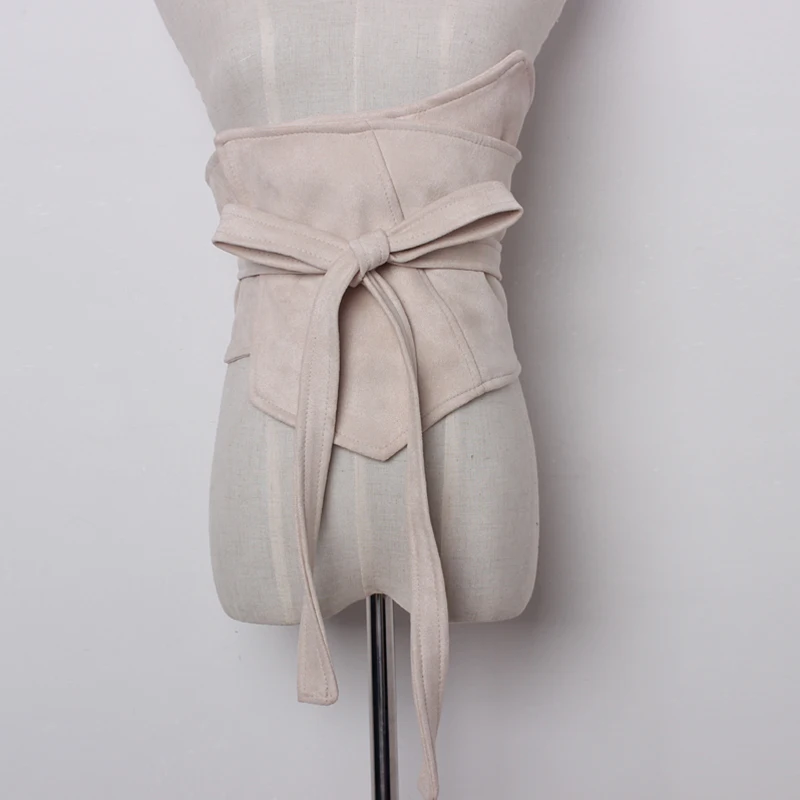 Twotwinstyle повязку лук цепь шириной Ремни для Для женщин замшевые пояс асимметрия