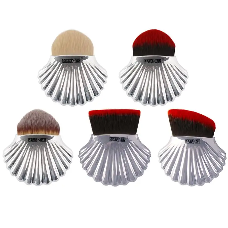 

1pcs Shell Cosmetic Powder Foundation Makeup Brush Soft Facial Contour Blush Beauty Make Up Brush Maquiagem Tools