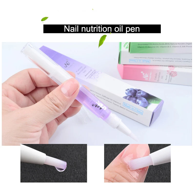 Масло для питания ногтей увлажняющее Hangnail Лечение ногтей масло кутикулы Набор для украшения ногтей KG66