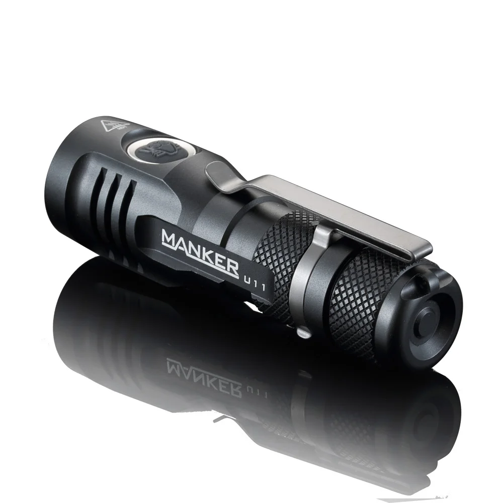 Manker U11 1050lm CREE XPL светодиодный 18650 фонарик карманный EDC usb зарядка светодиодный фонарь