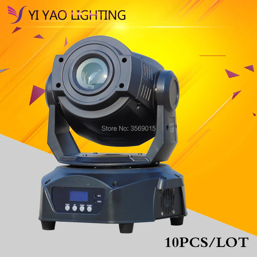 

Spot moving head 90w LED Stage Light DJ Lighting for Home Garden Party Wedding Effect 10pcs/lot