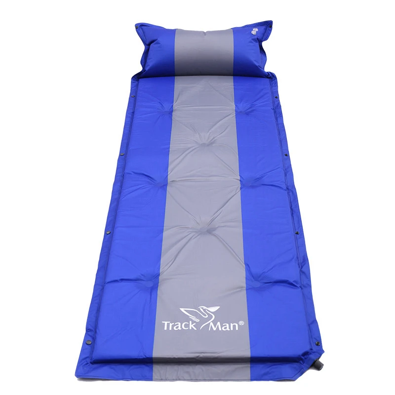 

Ultralight With Pillow Outdoor Air Mattress Moistureproof Automatic Inflatable Air Mat Camping Bed Tent Camping Mat Sleeping Pad