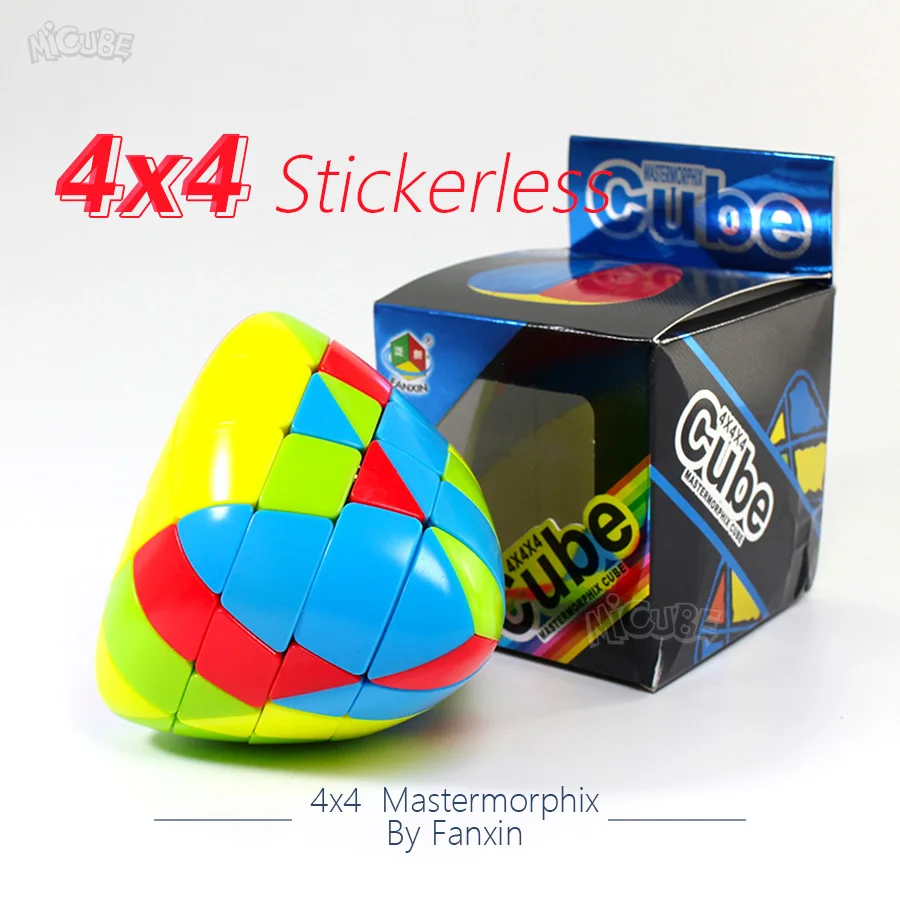 Fanxin Mastermorphix 4X4 Rice Dumpling 4X4X4 Stickerless Magic Cube Puzzle Toy Colorful Multicolor Special Hight Difficult huismerk kopen in de aanbieding Fanxin Mastermorphix 4X4 Rice Dumpling 4X4X4 Stickerless Magic Cube Puzzle Toy Colorful Multicolor Special Hight Difficult huismerk kopen in de aanbieding