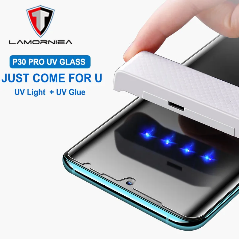

Lamorniea For Huawei P30 Pro Screen Protector UV Glass For Huawei Mate 20 Pro Glass Film P20 Pro P20 Lite Mate 20 Lite Protector