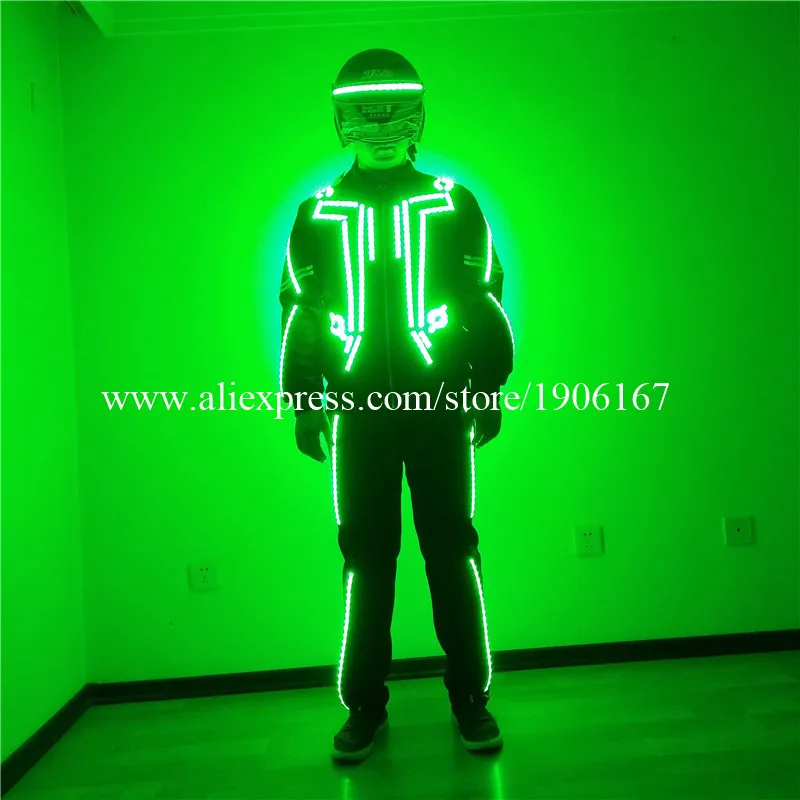 LED Costume LED Clothing Light suits LED Robot suits Kryoman robot david robot14