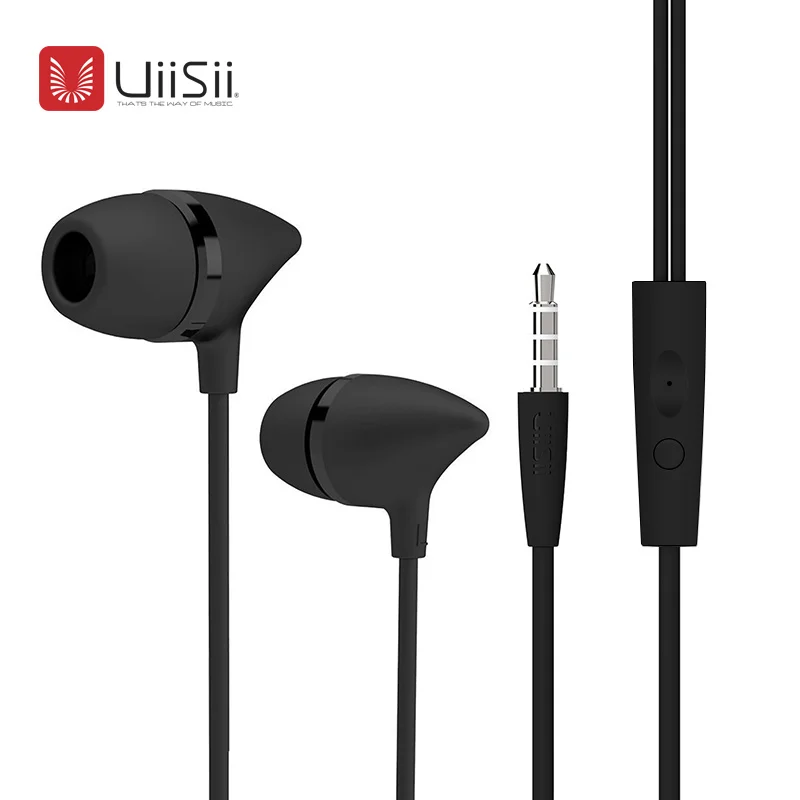

10Pack/UiiSii C100 In Ear Headphones 1.2m Wired Control Music Earphones fone de ouvido for all 3.5mm AUX with HD Microphone