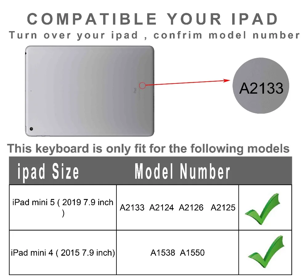 compatible ipadMINI 4 5