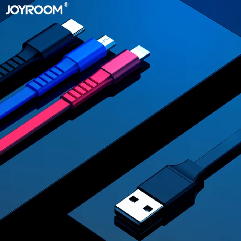 DASENLON STORE Joyroom 3 в 1 Выдвижной usb кабель для быстрой зарядки с Lightning Micro и type c всех